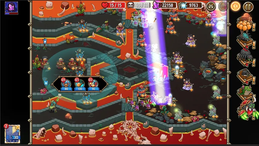 Скриншот 3 к игре Crazy Defense Heroes