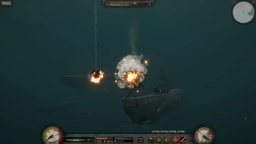 Скриншот 4 к игре Uboat Commander