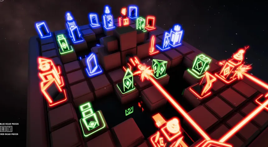 Скриншот 2 к игре CHESS with LASERS