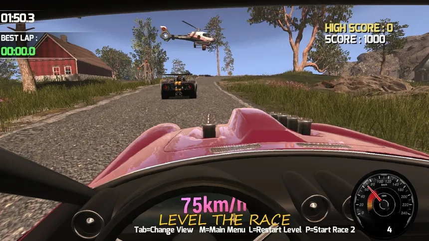 Скриншот 7 к игре The Build And Race Hotrod Game