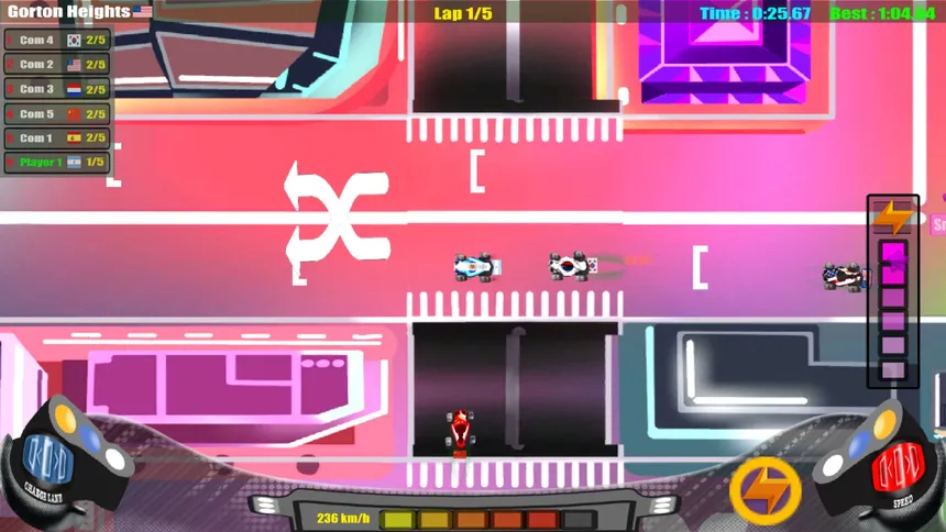 Скриншот 4 к игре Sprint Racer