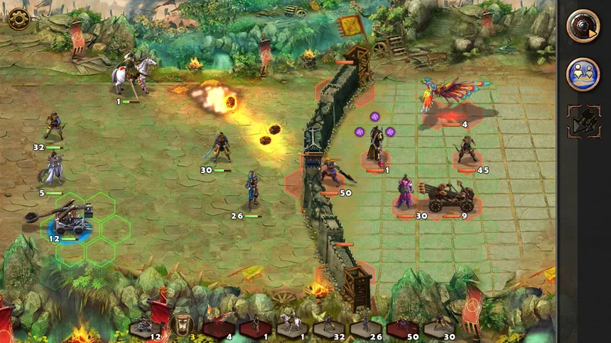 Скриншот 2 к игре 策马三国志之霸王大陆  Clash of Warlords