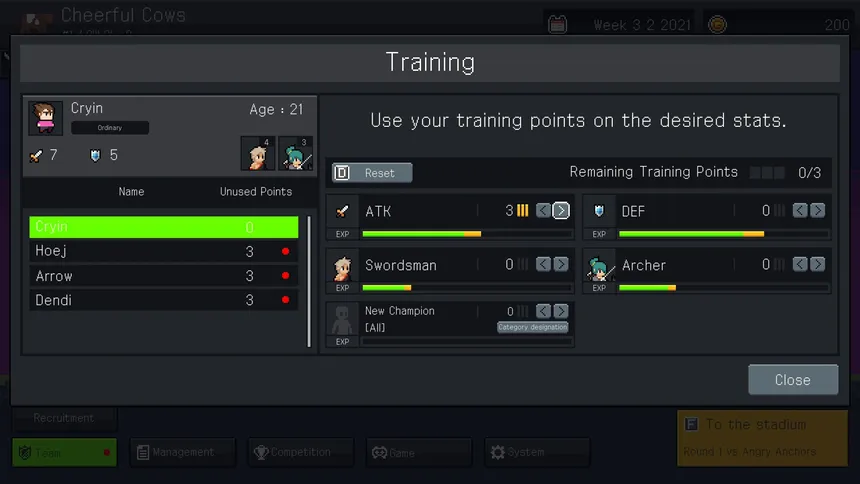 Скриншот 7 к игре Teamfight Manager