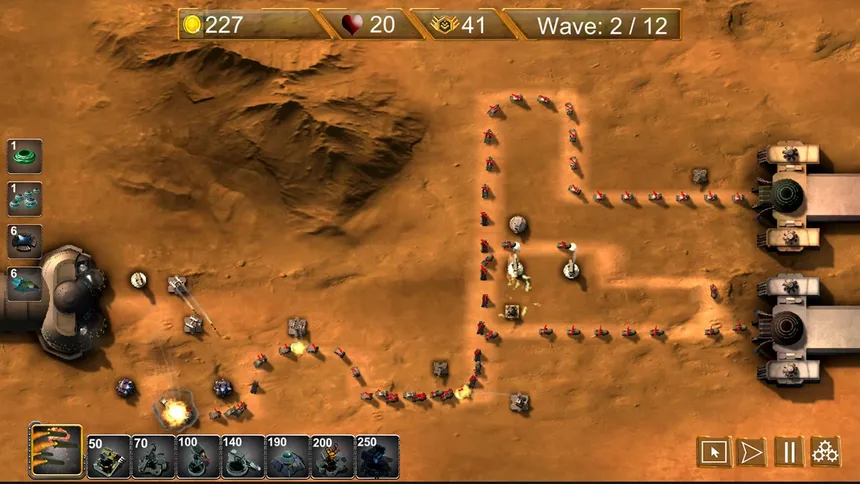 Скриншот 3 к игре Marswar TD
