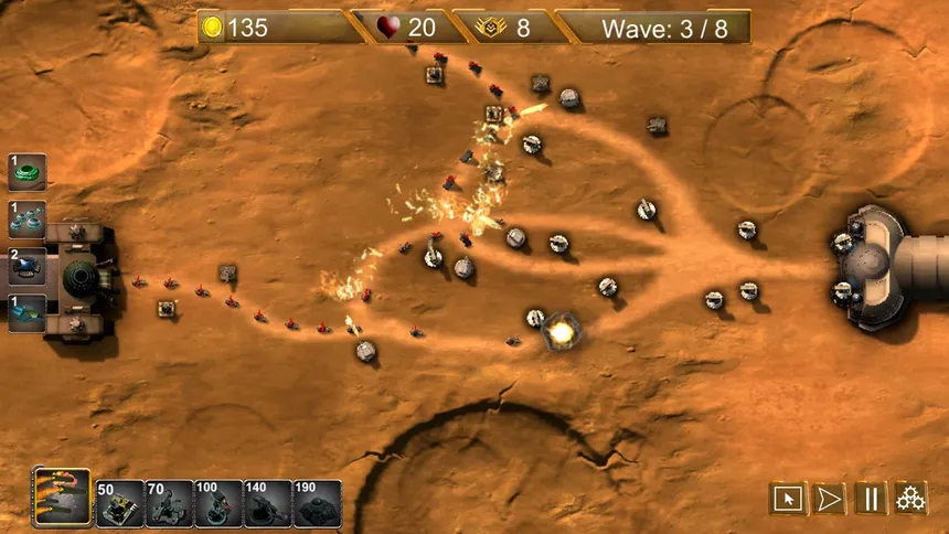 Скриншот 7 к игре Marswar TD