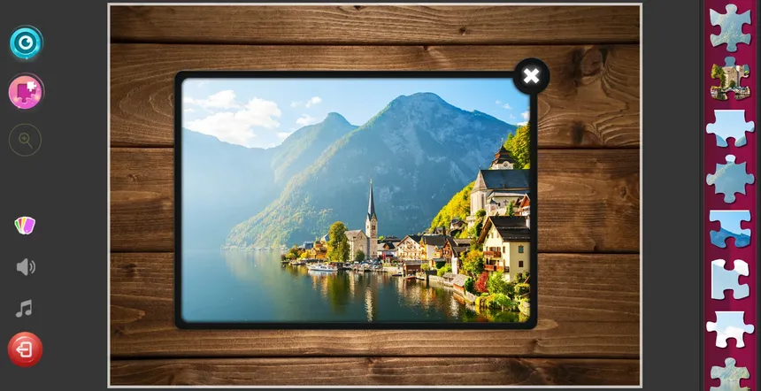 Скриншот 1 к игре Swiss Alps Jigsaw Puzzles