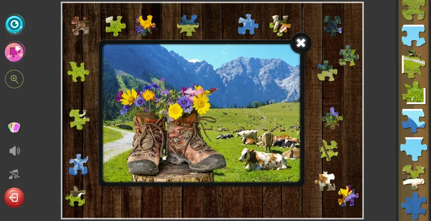 Скриншот 2 к игре Swiss Alps Jigsaw Puzzles