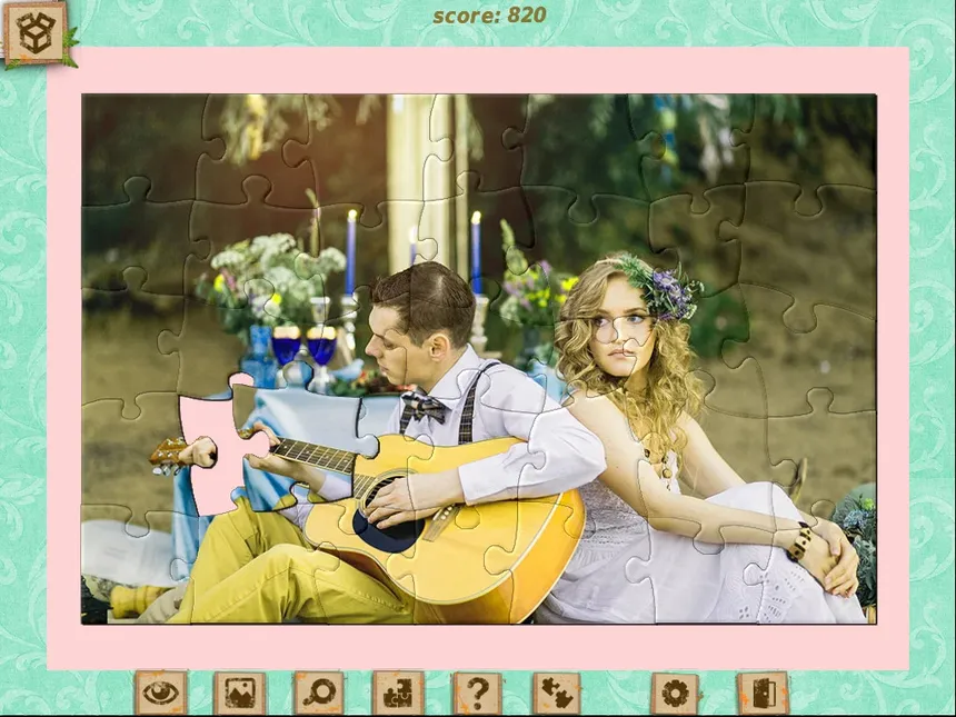 Скриншот 2 к игре 1001 Jigsaw Home Sweet Home Wedding Ceremony