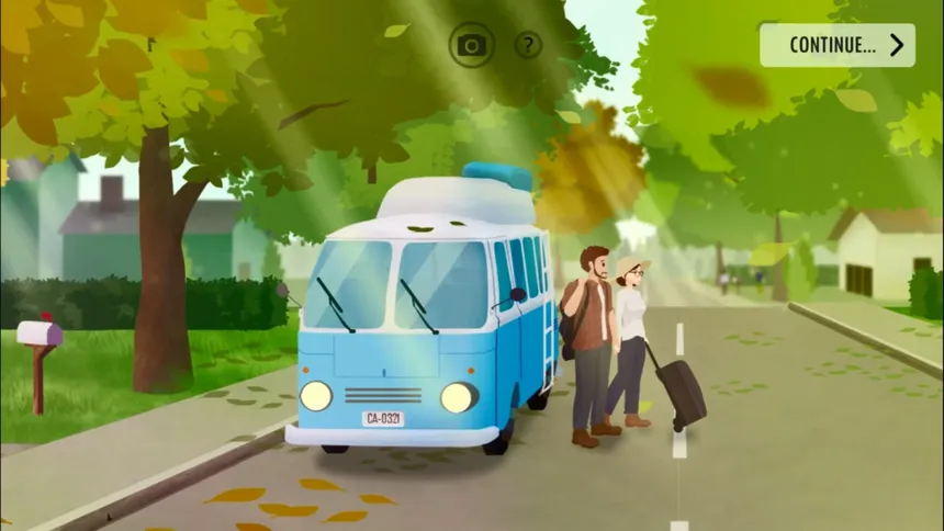 Скриншот 3 к игре Kombi Travels - Jigsaw Landscapes