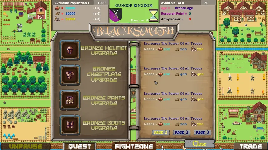 Скриншот 5 к игре Middle Age Conquest