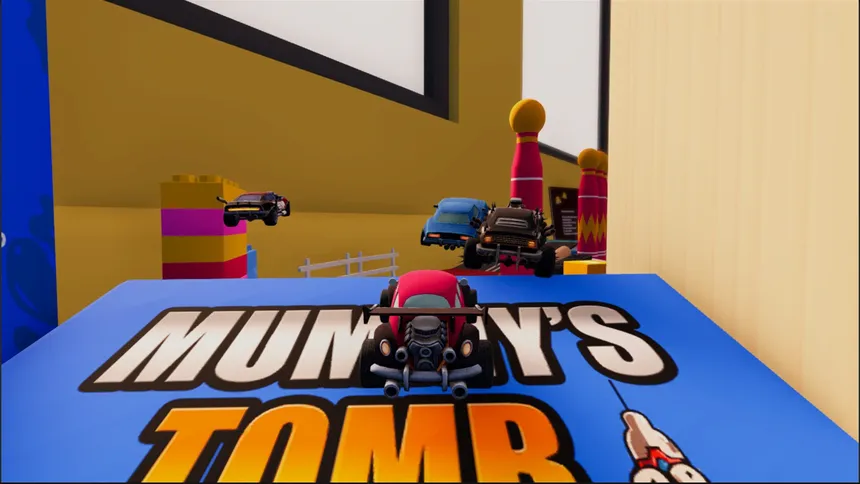 Скриншот 6 к игре Mini Car Racing - Tiny Split Screen Tournament