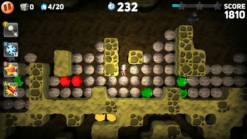 Скриншот 1 к игре Boulder Dash Deluxe