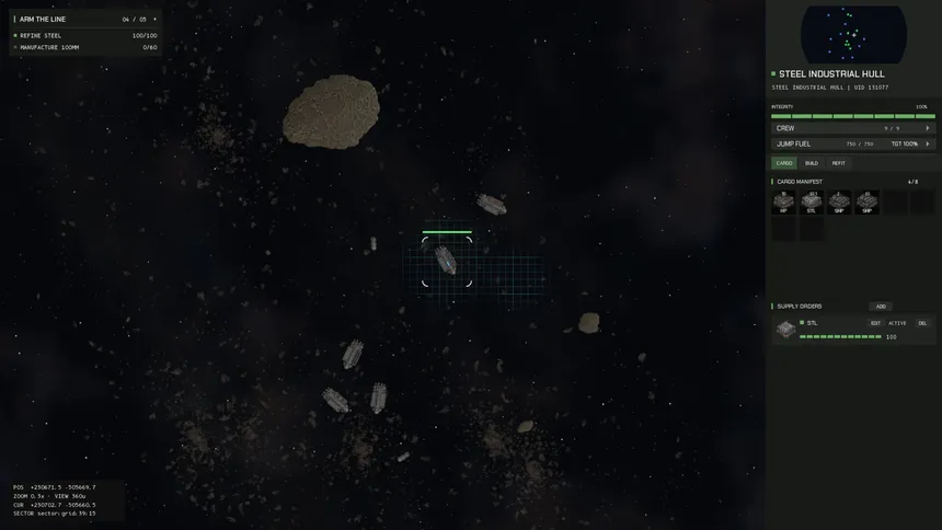 Скриншот 1 к игре Deepfield