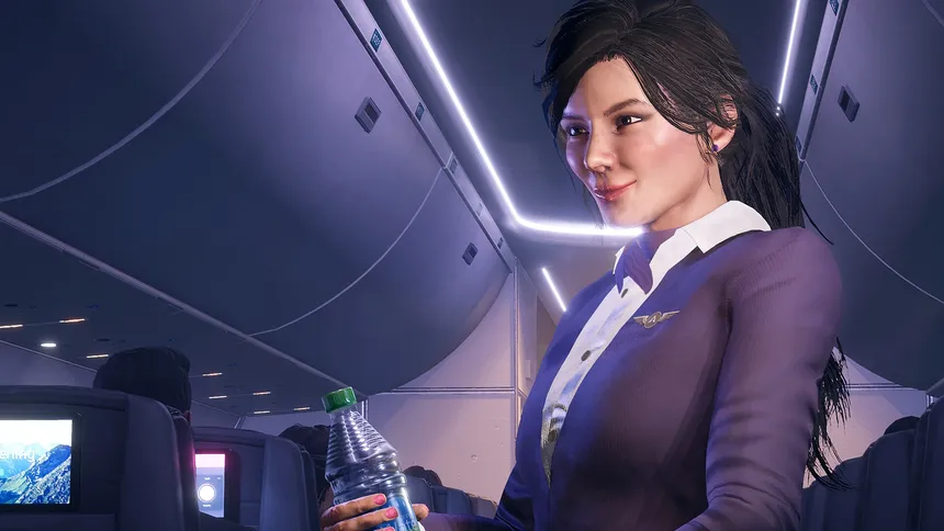 Скриншот 1 к игре Flight Attendant Simulator