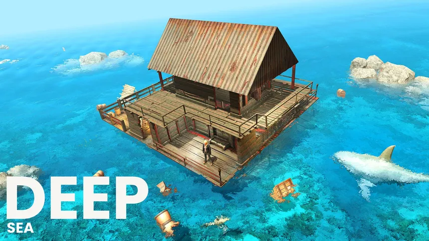 Скриншот 1 к игре Island Raft Survival 2021: Ocean Escape
