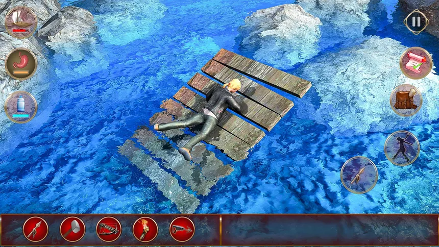 Скриншот 2 к игре Island Raft Survival 2021: Ocean Escape
