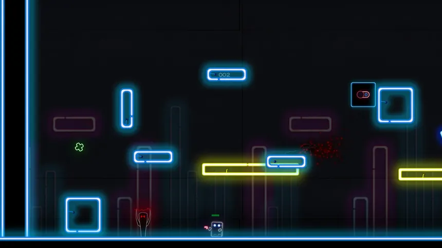 Скриншот 2 к игре Neon Warrior