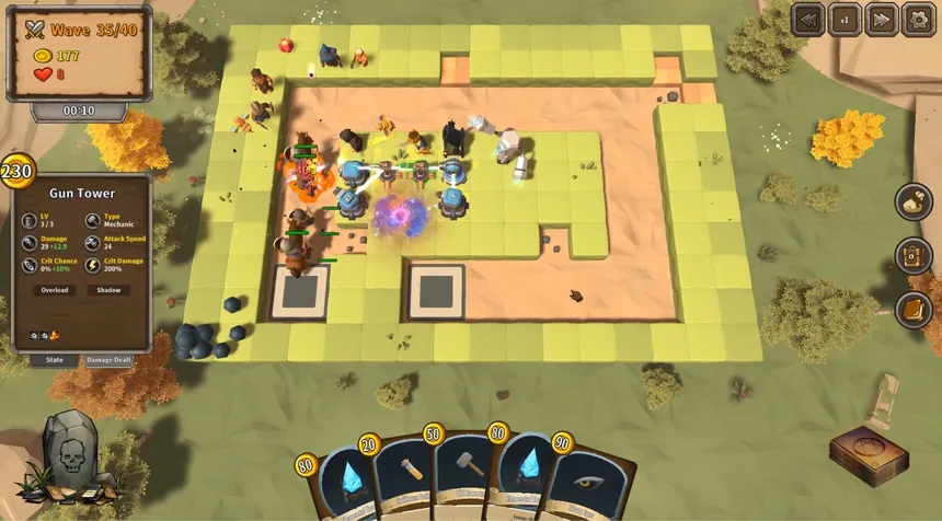 Скриншот 1 к игре Tiny Defender