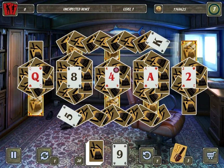 Скриншот 5 к игре Dangerous Solitaire. Zombie Fever