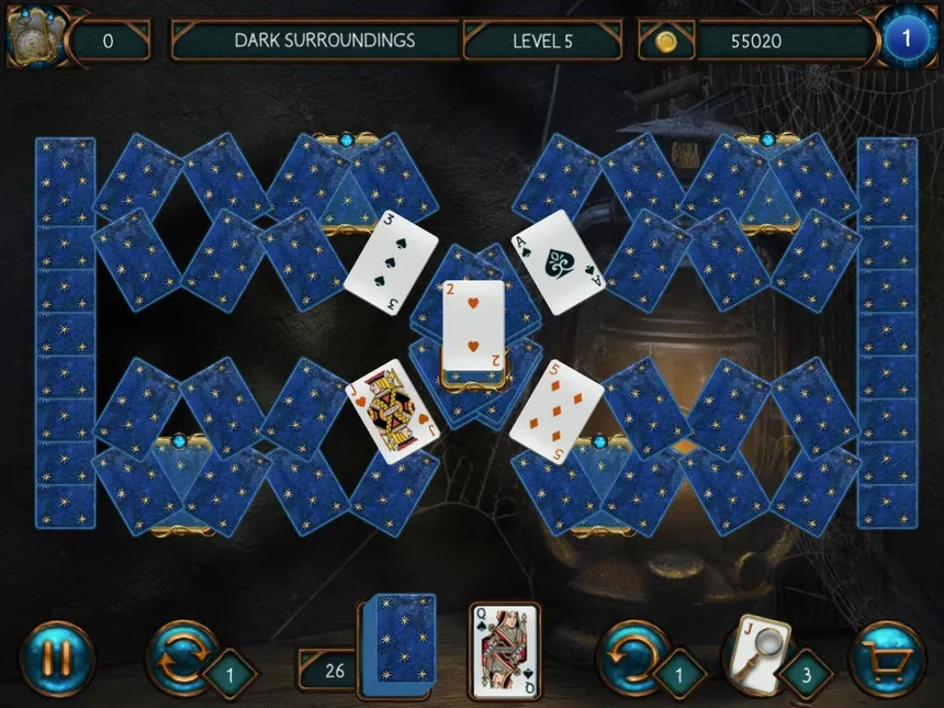 Скриншот 3 к игре Detective Solitaire: Inspector Magic And The Forbidden Magic