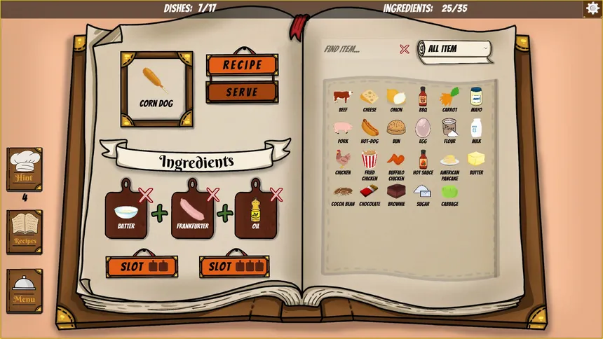 Скриншот 1 к игре CooKing: Around the World