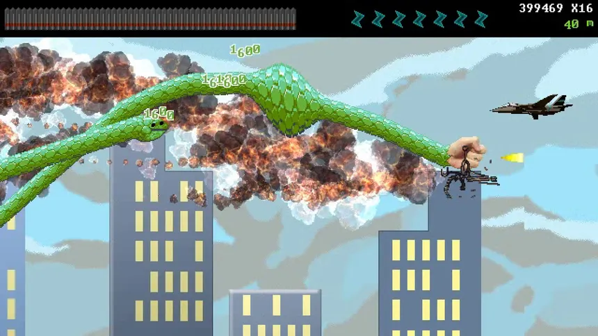 Скриншот 1 к игре #Snake2 DX: Reawakening