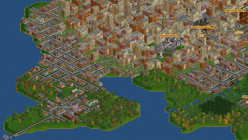 Скриншот 2 к игре OpenTTD