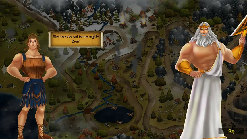 Скриншот 2 к игре The Chronicles of Hercules: The 12 Labours