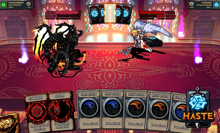 Скриншот 4 к игре HASTE: Real-Time Card Combat