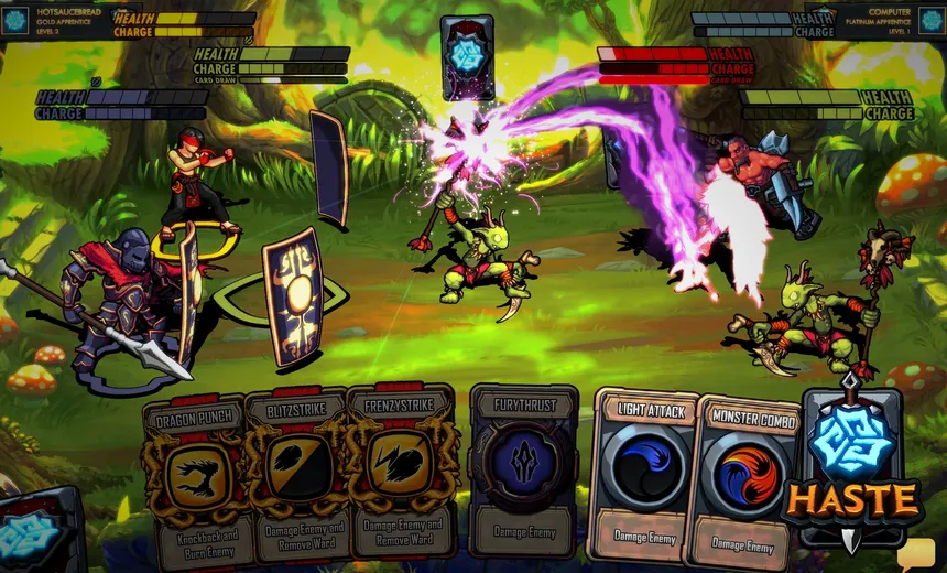 Скриншот 5 к игре HASTE: Real-Time Card Combat