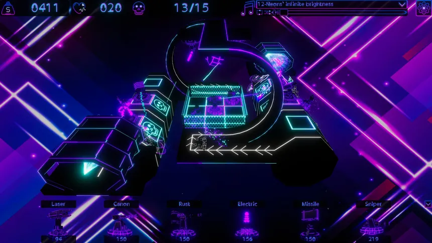 Скриншот 3 к игре Neonverse Defenders
