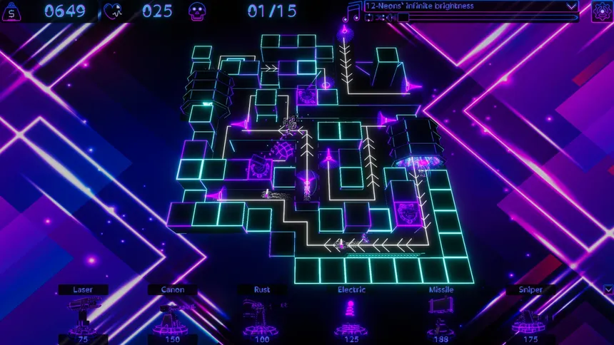 Скриншот 5 к игре Neonverse Defenders