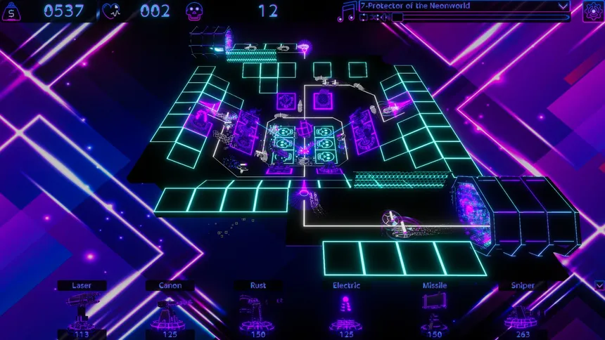 Скриншот 6 к игре Neonverse Defenders
