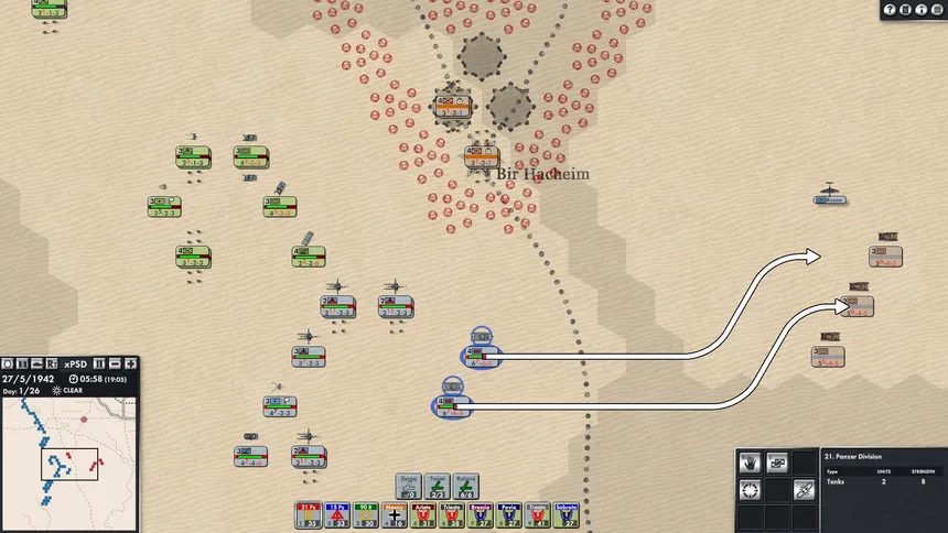 Скриншот 1 к игре Attack at Dawn: North Africa