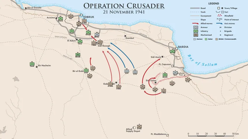 Скриншот 4 к игре Attack at Dawn: North Africa