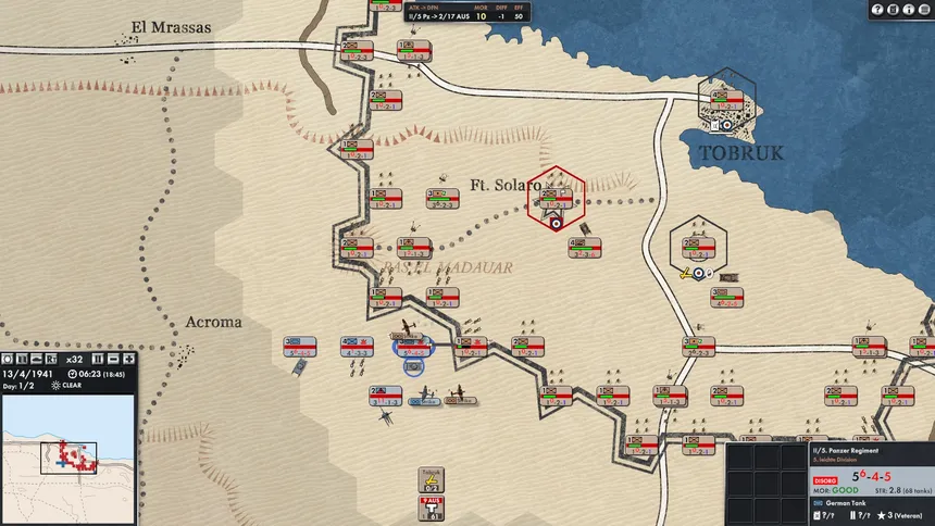 Скриншот 5 к игре Attack at Dawn: North Africa