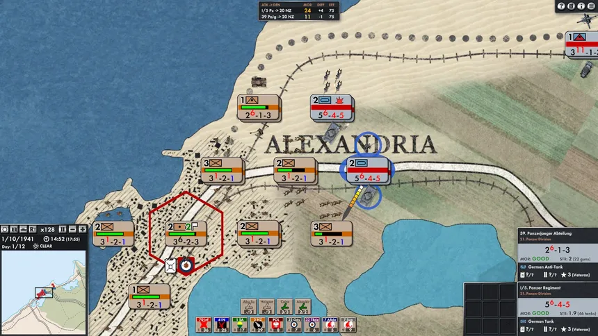 Скриншот 8 к игре Attack at Dawn: North Africa