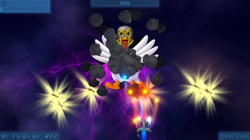 Скриншот 2 к игре Chicken Invaders Universe