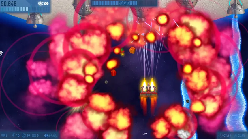 Скриншот 4 к игре Chicken Invaders Universe
