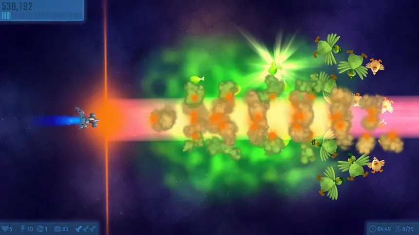 Скриншот 6 к игре Chicken Invaders Universe