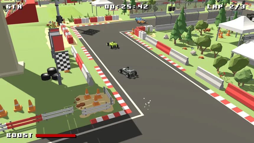 Скриншот 1 к игре Formula Bit Racing