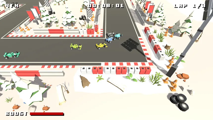 Скриншот 4 к игре Formula Bit Racing