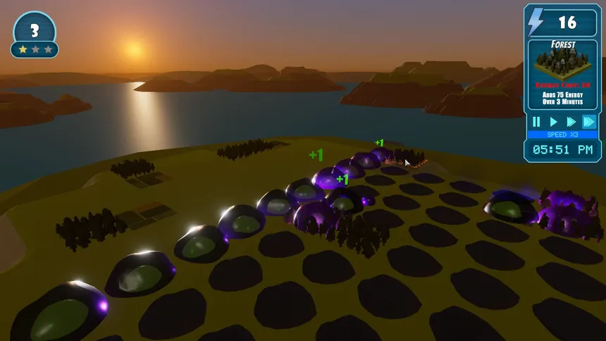 Скриншот 1 к игре Giant Blobs From Mars