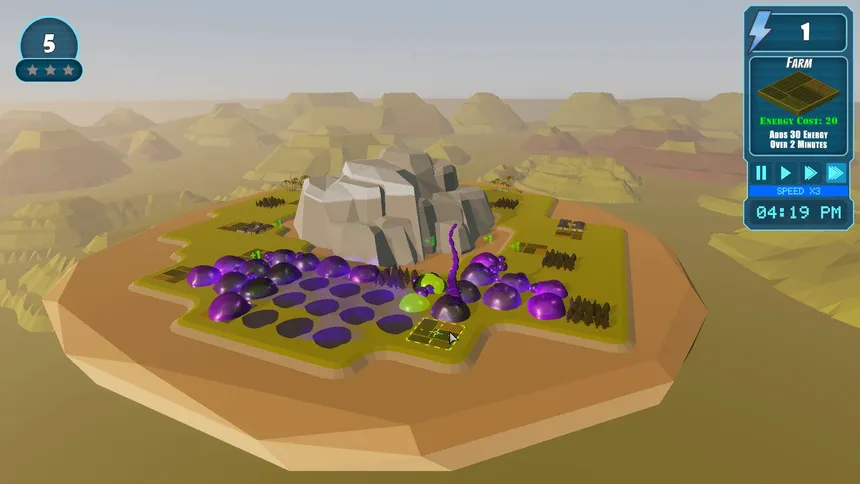 Скриншот 5 к игре Giant Blobs From Mars