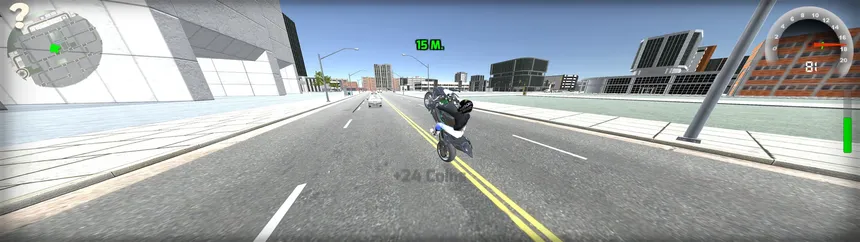 Скриншот 1 к игре Wheelie King Online