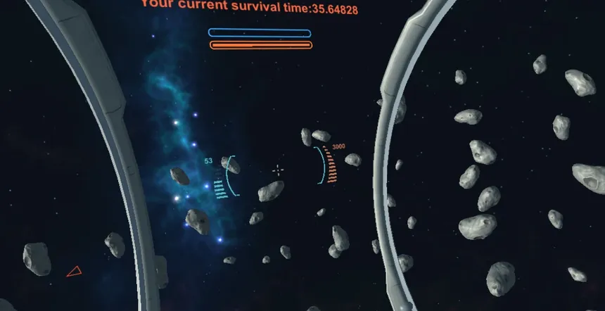 Скриншот 1 к игре VR Spaceship Battle