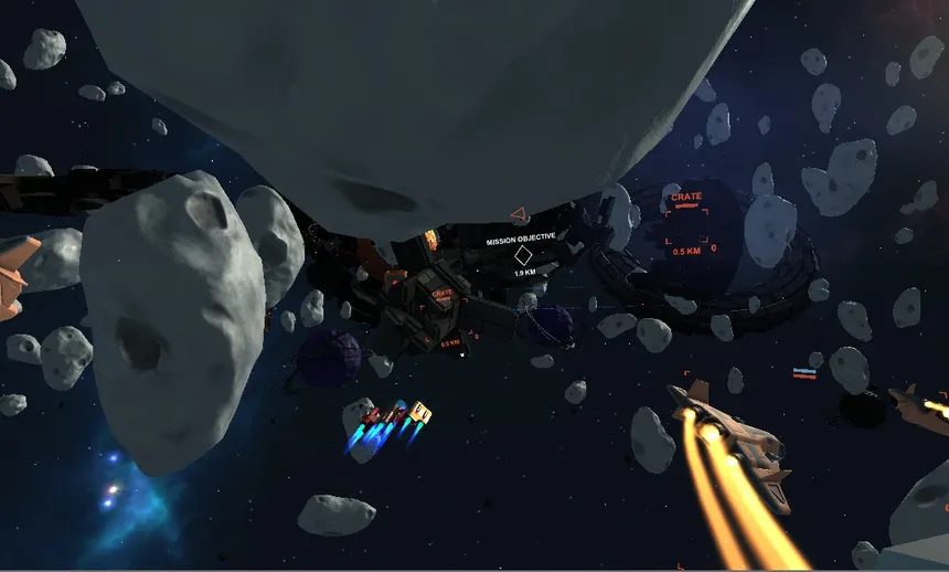 Скриншот 3 к игре VR Spaceship Battle