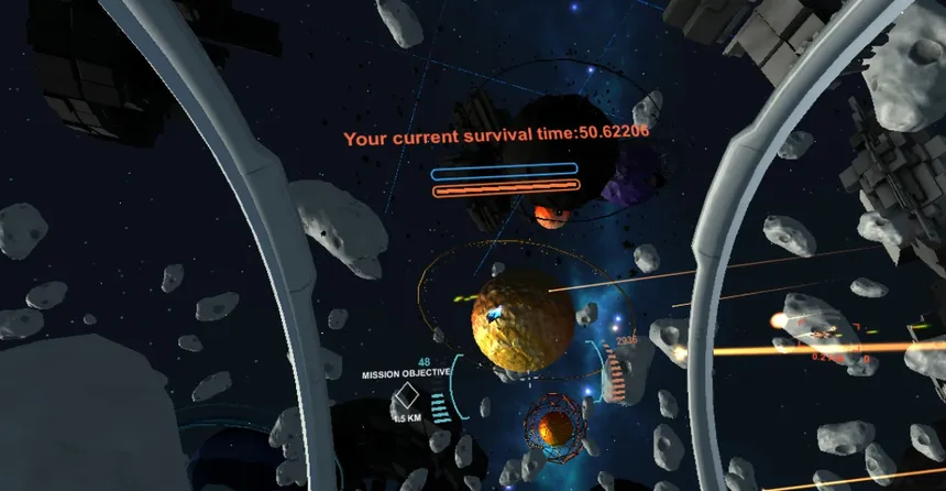 Скриншот 8 к игре VR Spaceship Battle