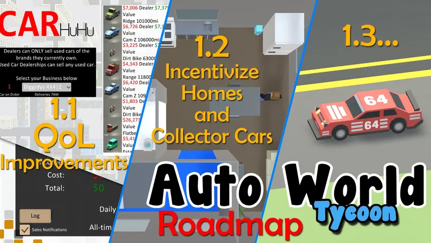 Скриншот 1 к игре Auto World Tycoon