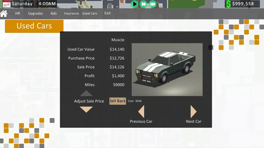 Скриншот 6 к игре Auto World Tycoon